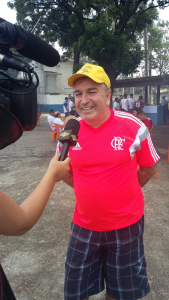 O gramado está excelente, eu joguei, fiz um gol e espero que ocorra tudo bem, que Deus abençoe todas as equipes e que seja um bom campeonato para nós!" Edson Inácio Lima - diretor do Sinthoresp 