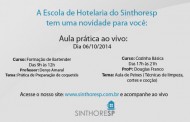 Escola de Hotelaria: Aula prática ao vivo, clique e saiba mais!